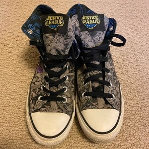 Justice league hightop converse